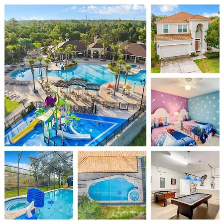 Windsor Hills Themed Home Pool Spa 2.5Mi Disney